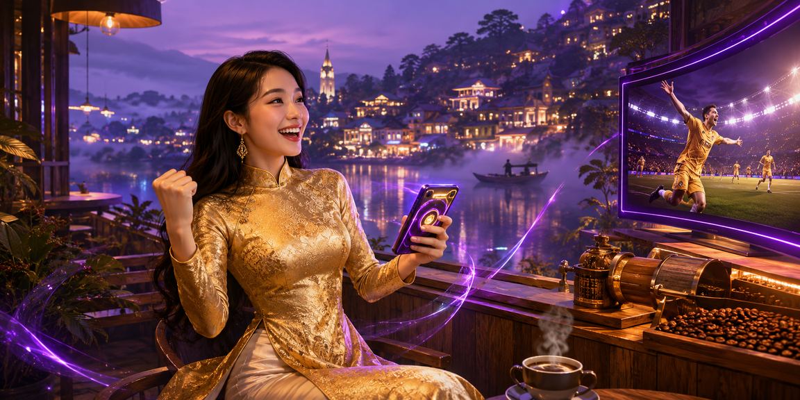 Phụ nữ mặc áo dài tại Đà Lạt – cảnh sắc Việt Nam bình yên
