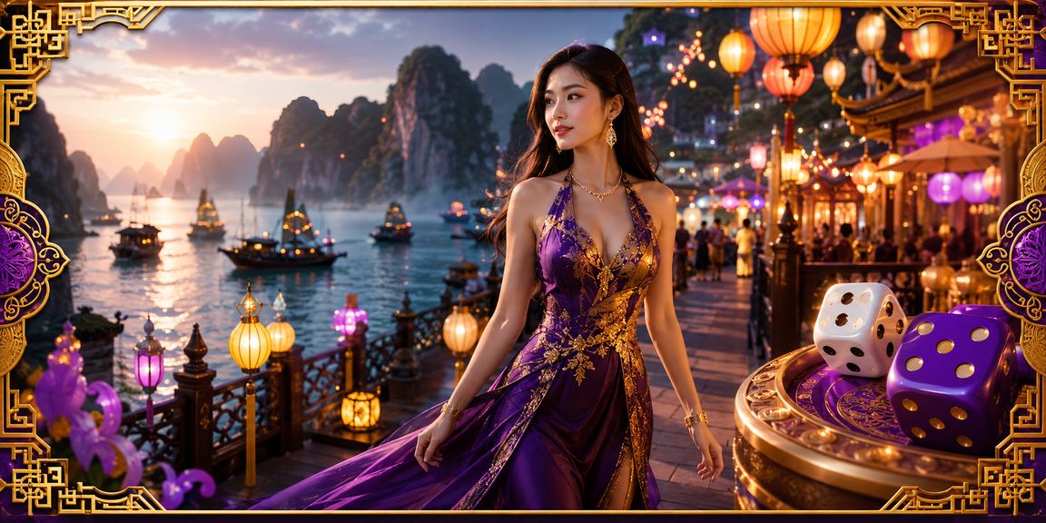 Chợ đêm Hạ Long với trò chơi tài xỉu truyền thống về đêm